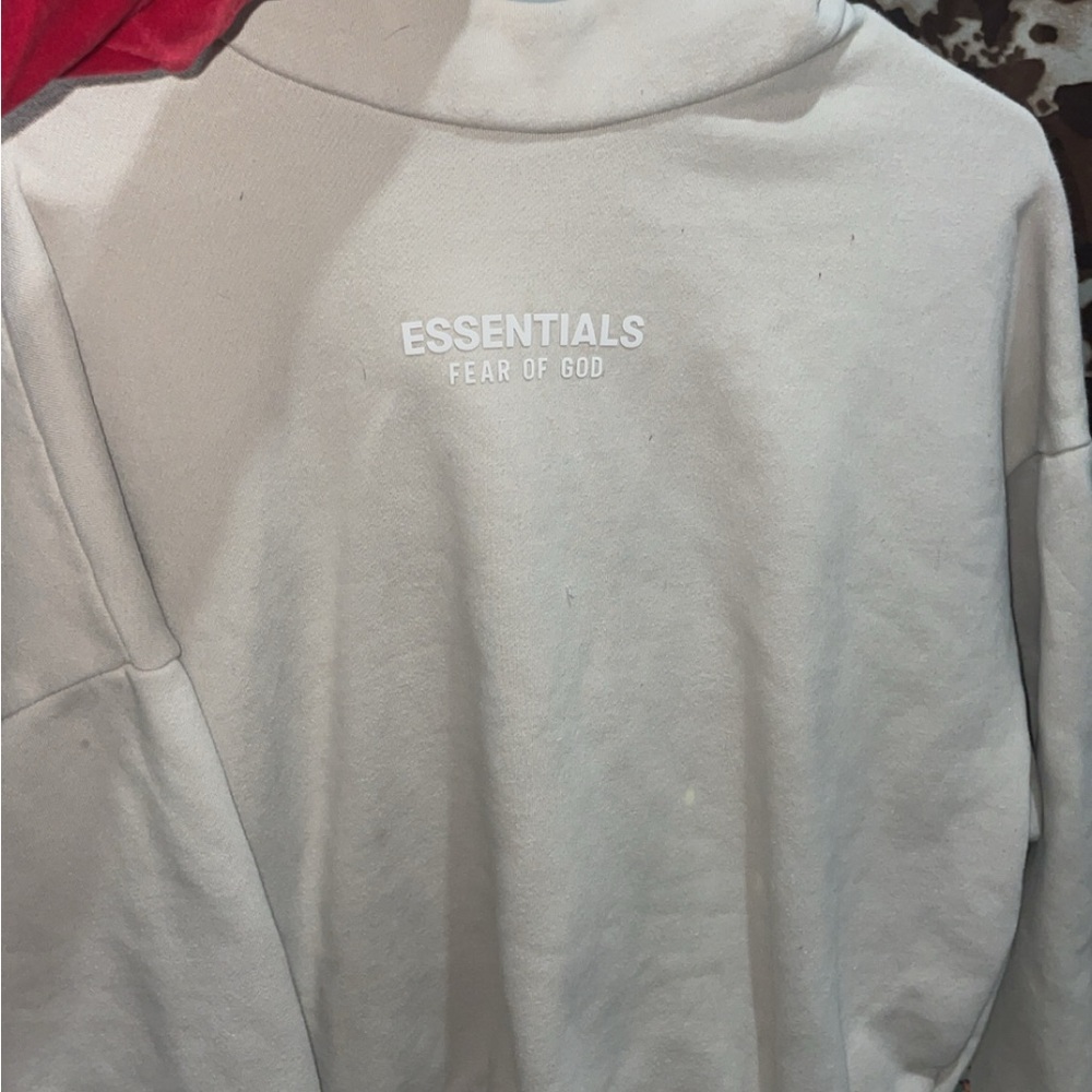 Essentials Cream Pullover - image 5